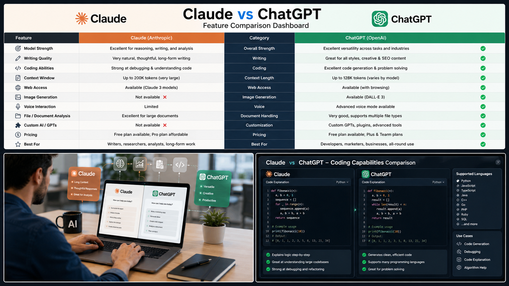 Claude vs ChatGPT: Complete Comparison Guide for 2026
