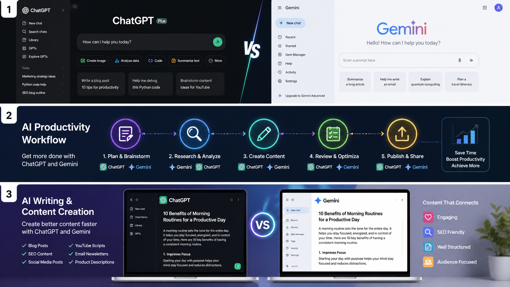 ChatGPT vs Gemini: Which AI Tool Is Better in 2026 ?
