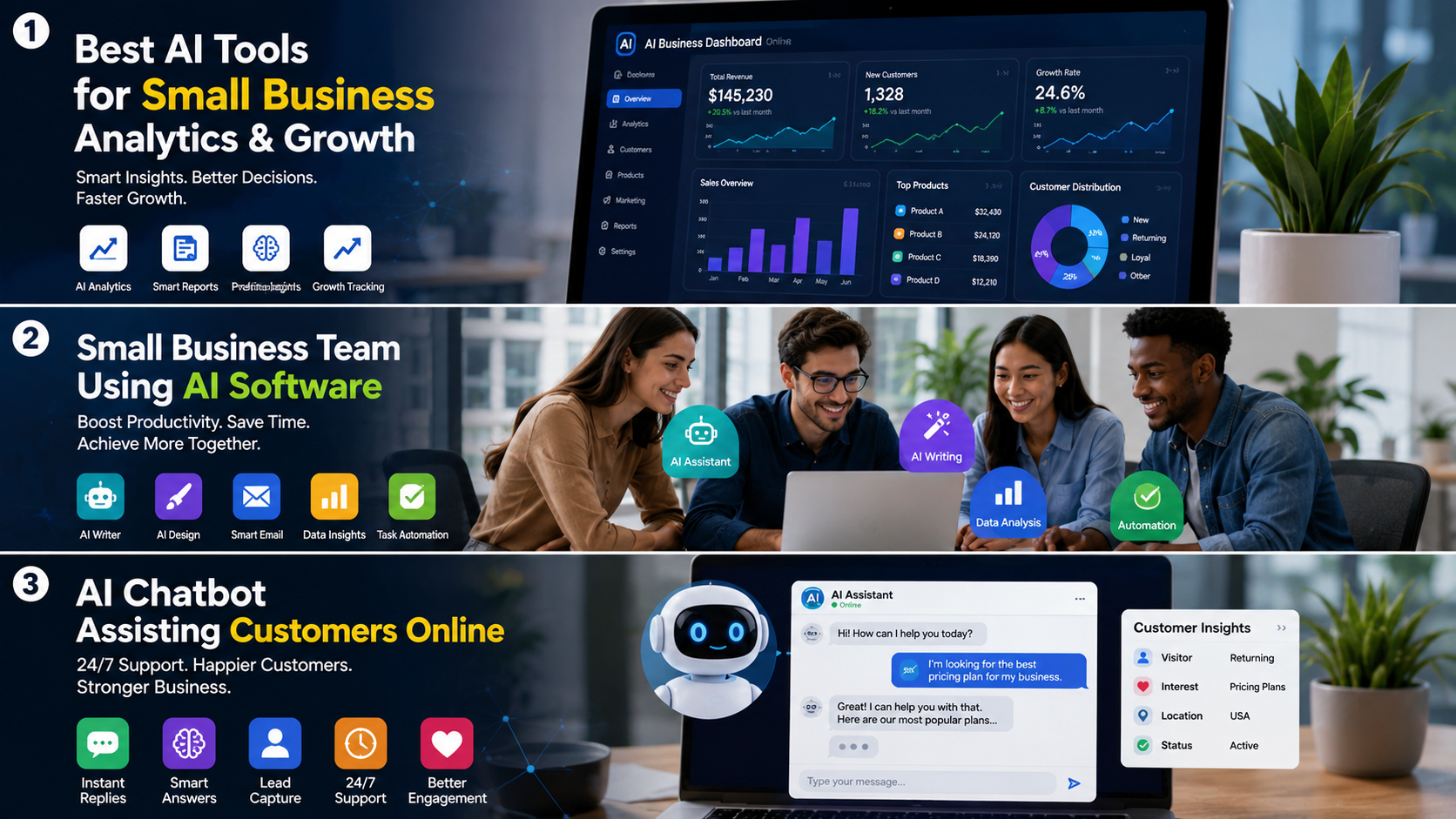 Best AI Tools for Small Business Growth in 2026