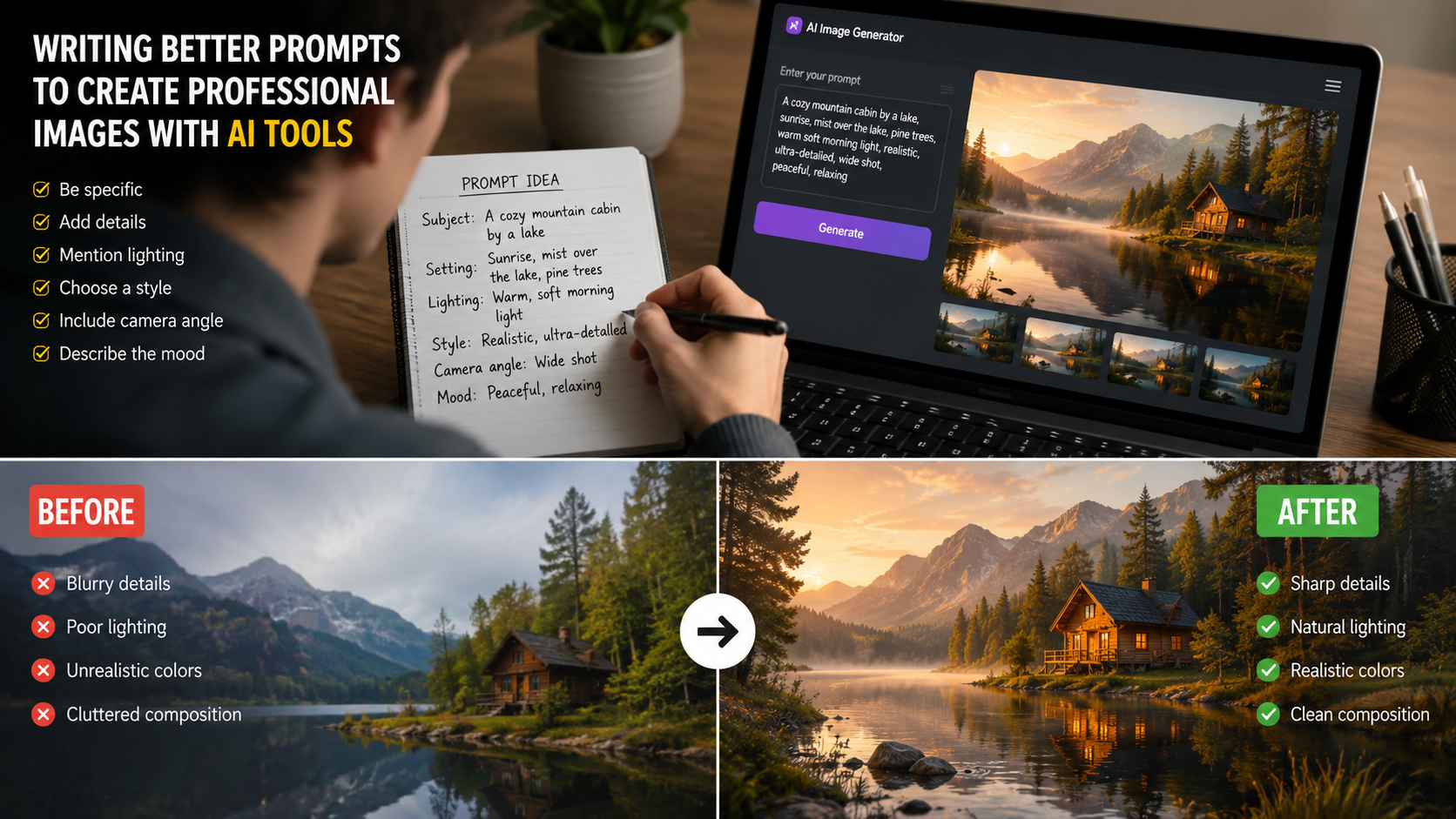 How to Create Professional Images with AI Tools